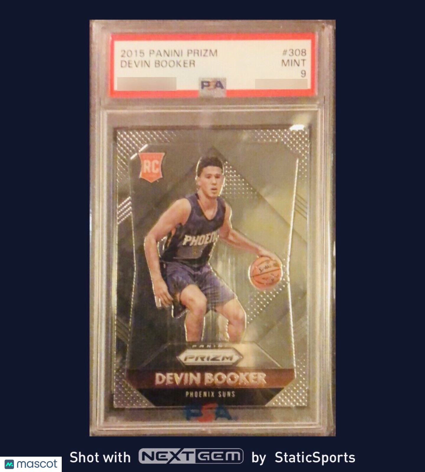 Devin Booker 15-16 Panini Contenders School Colors Rookie popular Card Psa 9 #psa #suns