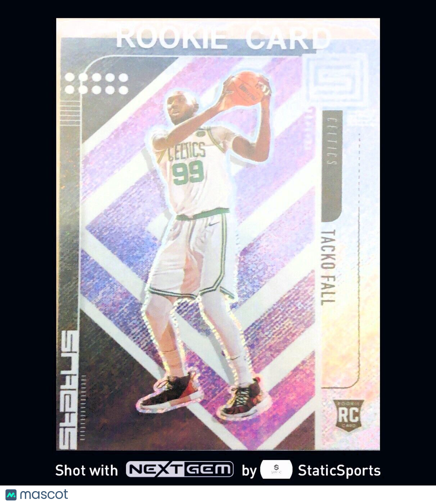 Tacko Fall - 2019 Panini Status/Rookie Card, #178