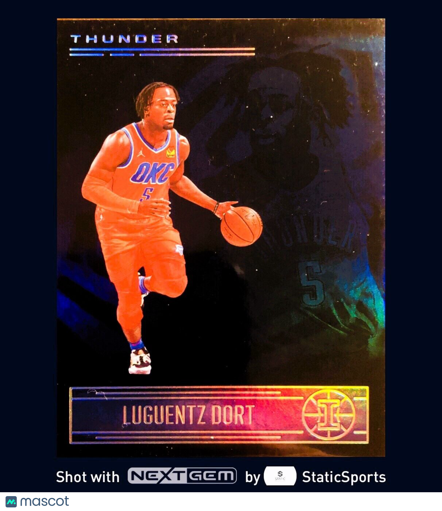 Luguentz Dort - 2020 Panini Illusions-Base Set/Blue, #96