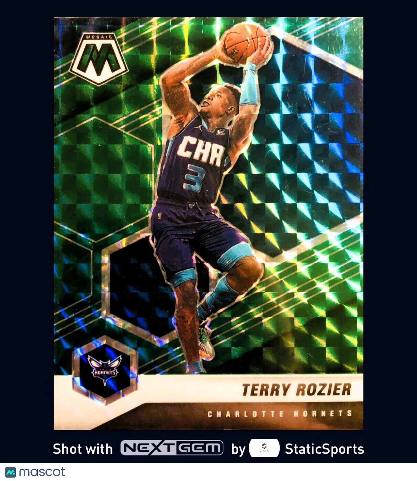 Terry Rozier - 2020 Panini Mosaic-Prizm Mosaic Green, #76