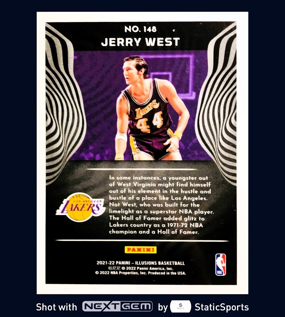 Jerry West - 2021 Panini Illusions-Base Set, #148
