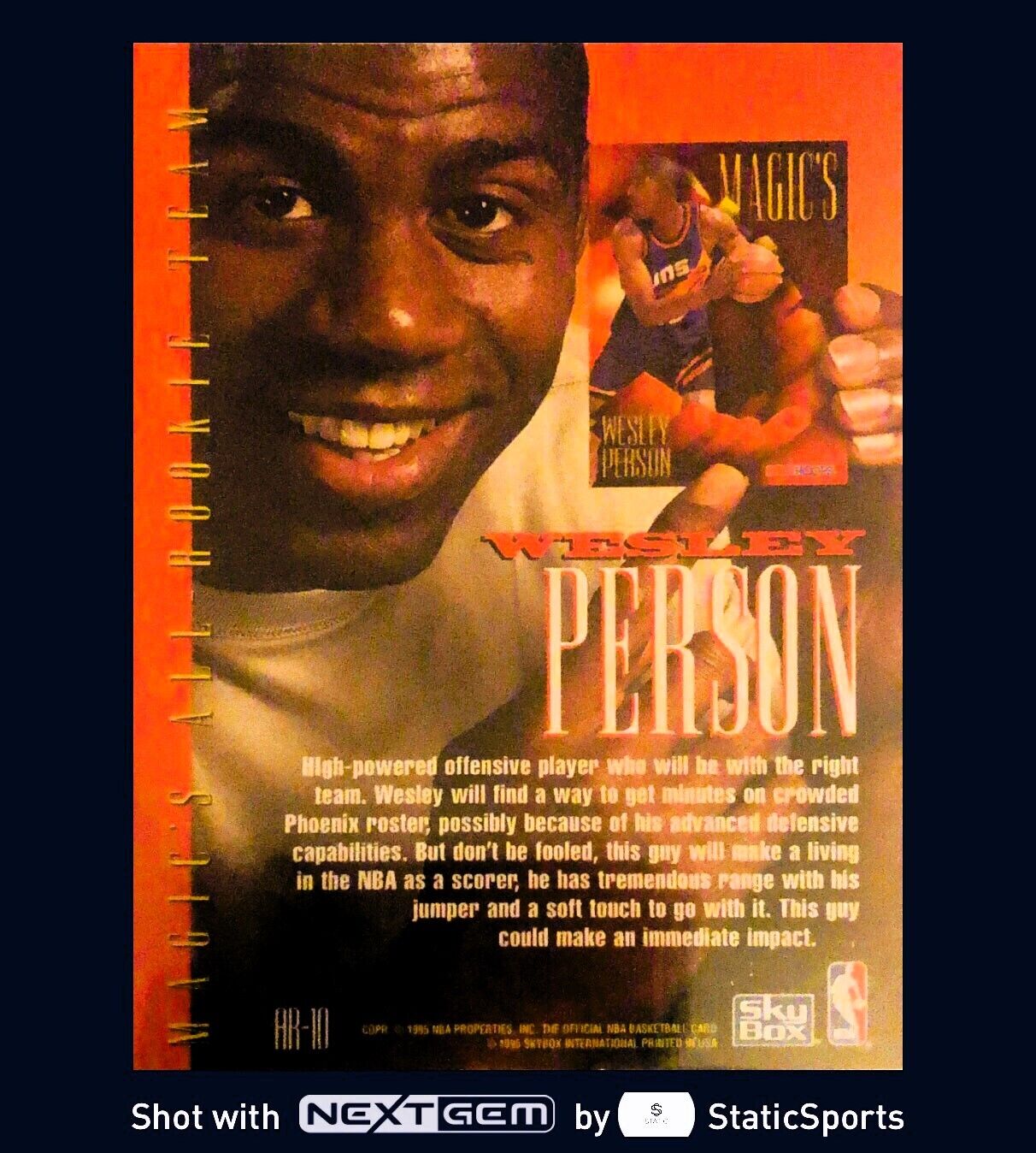 Wesley Person - 1994 Hoops #AR-10