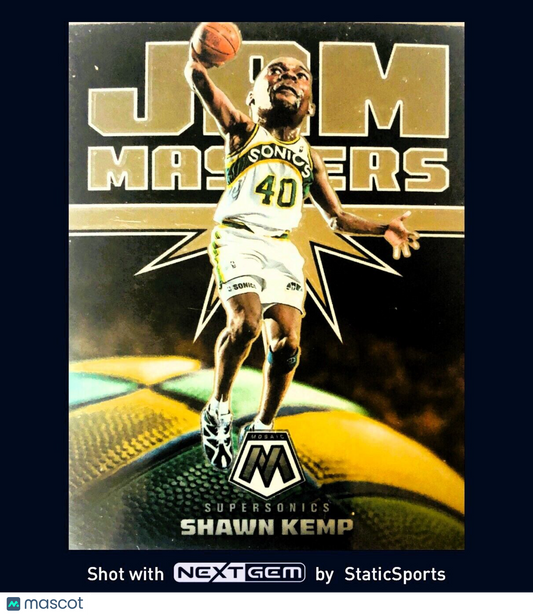 Shawn Kemp - 2021 Panini Mosaic-Jam Masters, #17