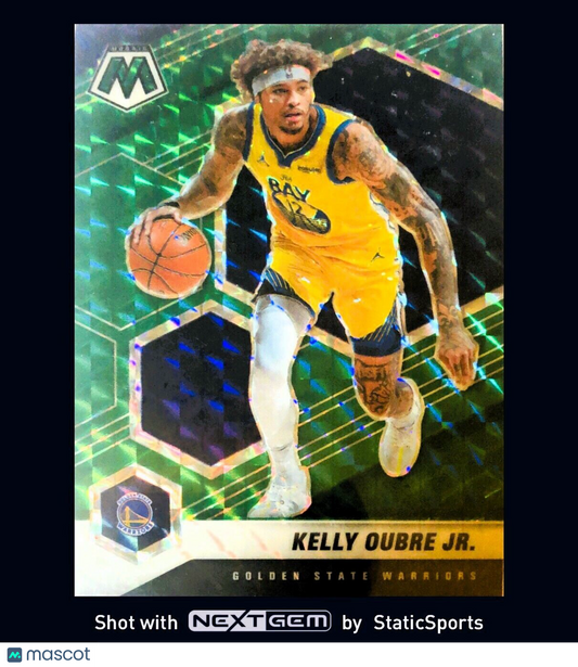 Kelly Oubre Jr. - 2020 Panini Mosaic-Prizm Mosaic Green, #128
