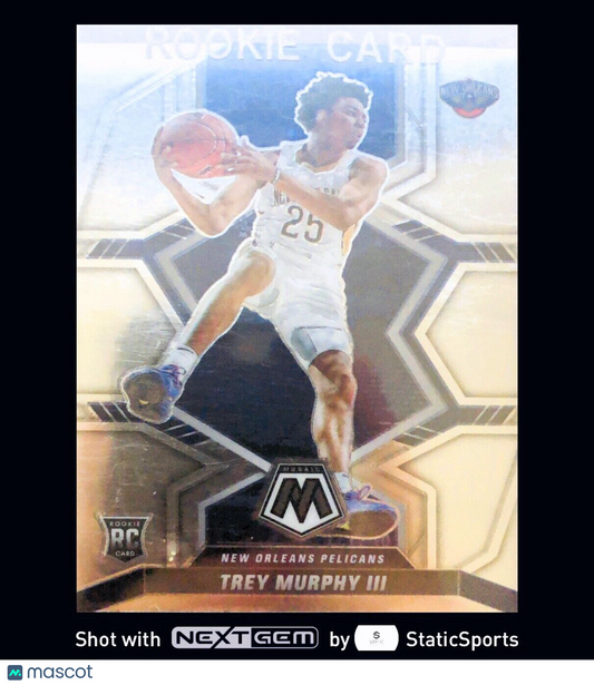 Trey Murphy III - 2021 Panini Mosaic-Rookie Card, #219