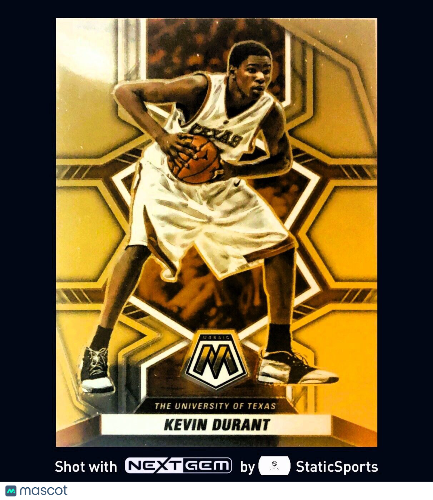 Kevin Durant - 2022 Chronicles Mosaic Draft Picks Base, #21