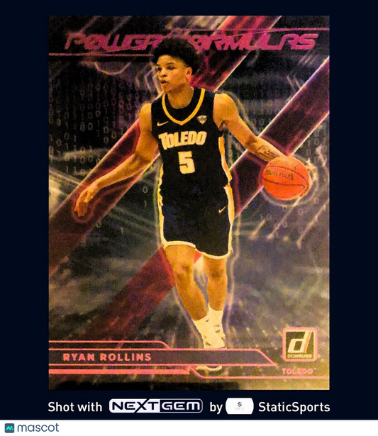 Ryan Rollins - 2022 Panini Chronicles-Donruss Draft Picks #PF-RRO Rookie Card