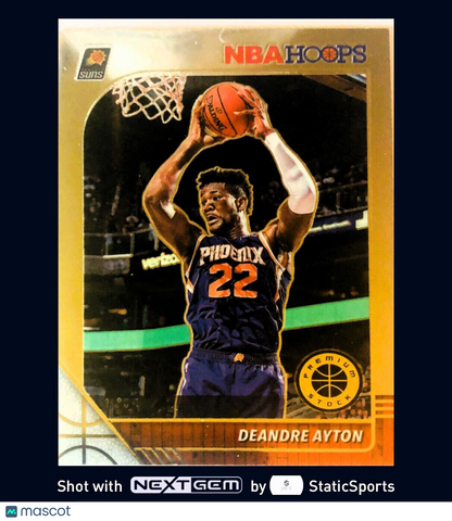 Deandre Ayton - 2019 NBA Hoops Premium Stock Base, #150