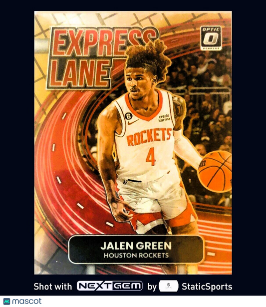 Jalen Jones - 2022 Donruss Optic-Express Lane, #18