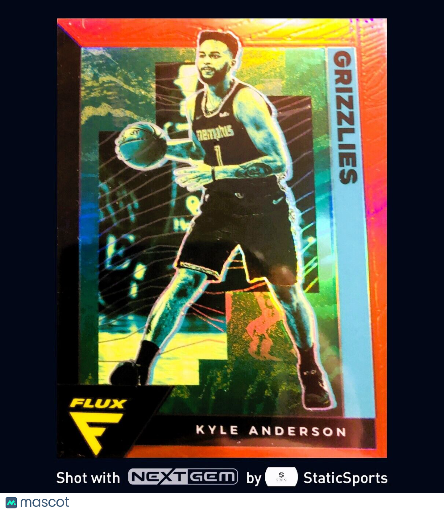 Kyle Anderson - 2020 Panini Flux-Prizm Red, #89