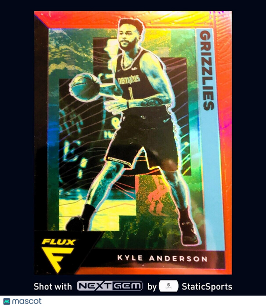 Kyle Anderson - 2020 Panini Flux-Prizm Red, #89