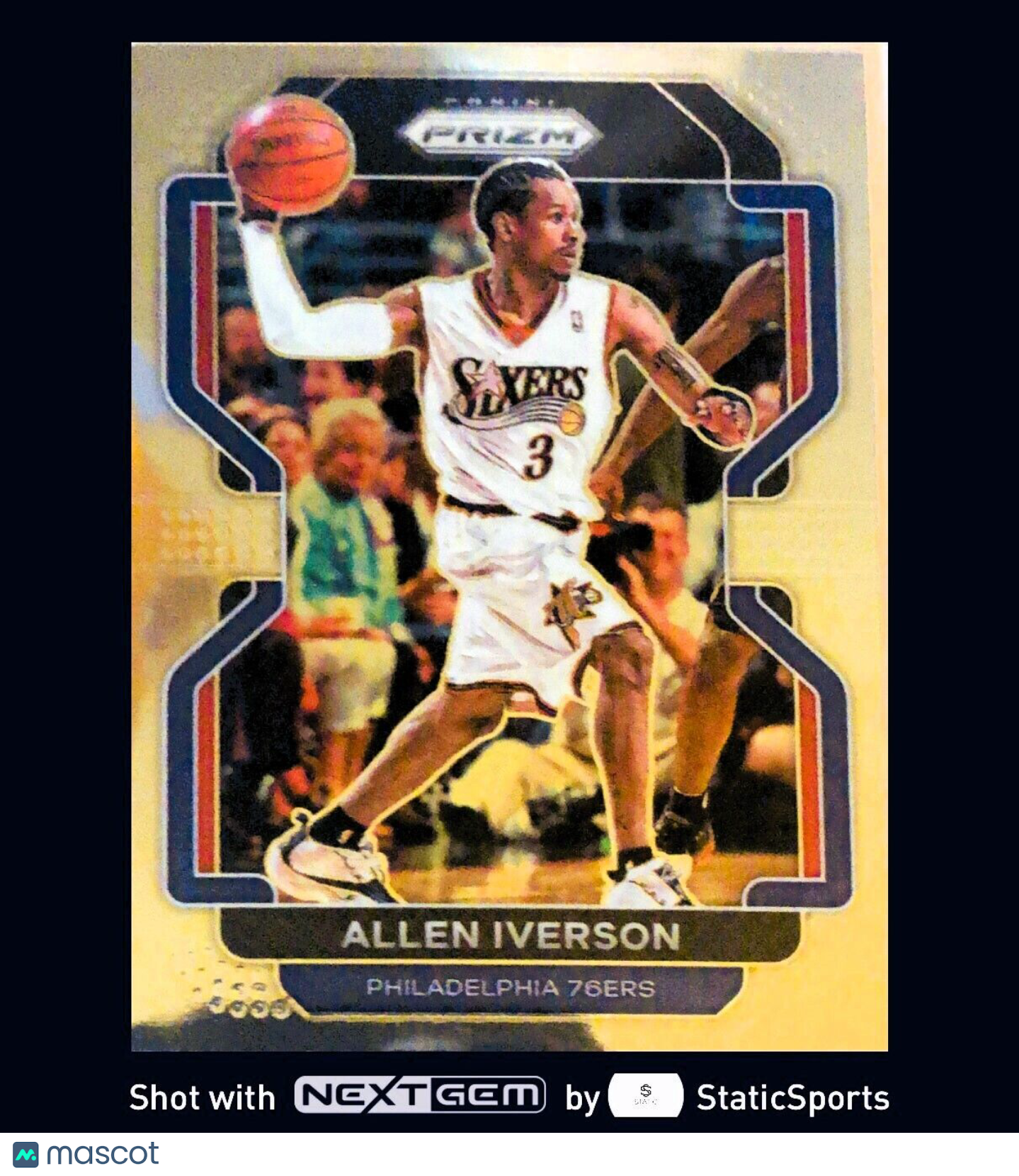 Allen Iverson - 2021 Panini Prizm-Base Set #255