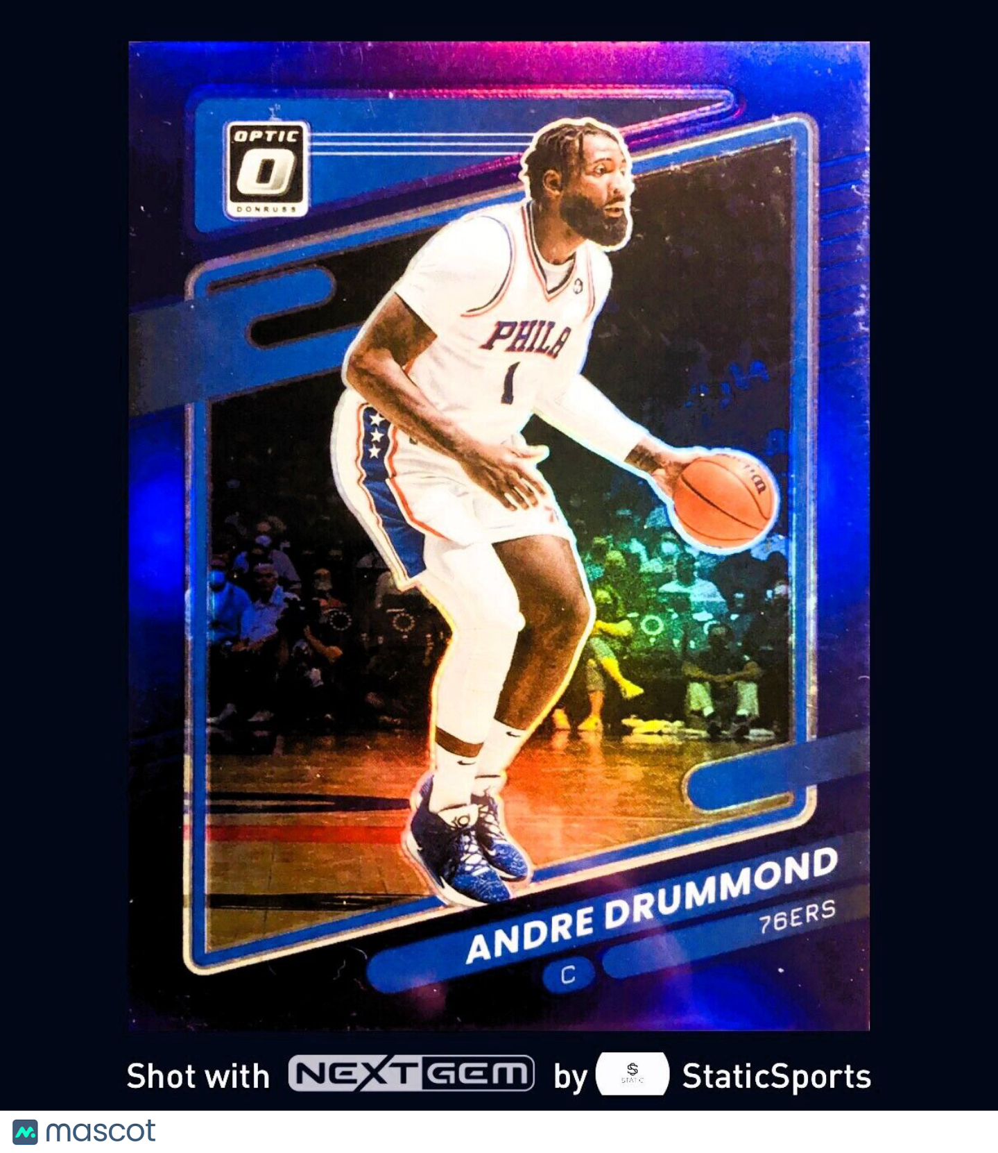 Andre Drummond - 2021 Donruss Optic-Prizm Purple, #2