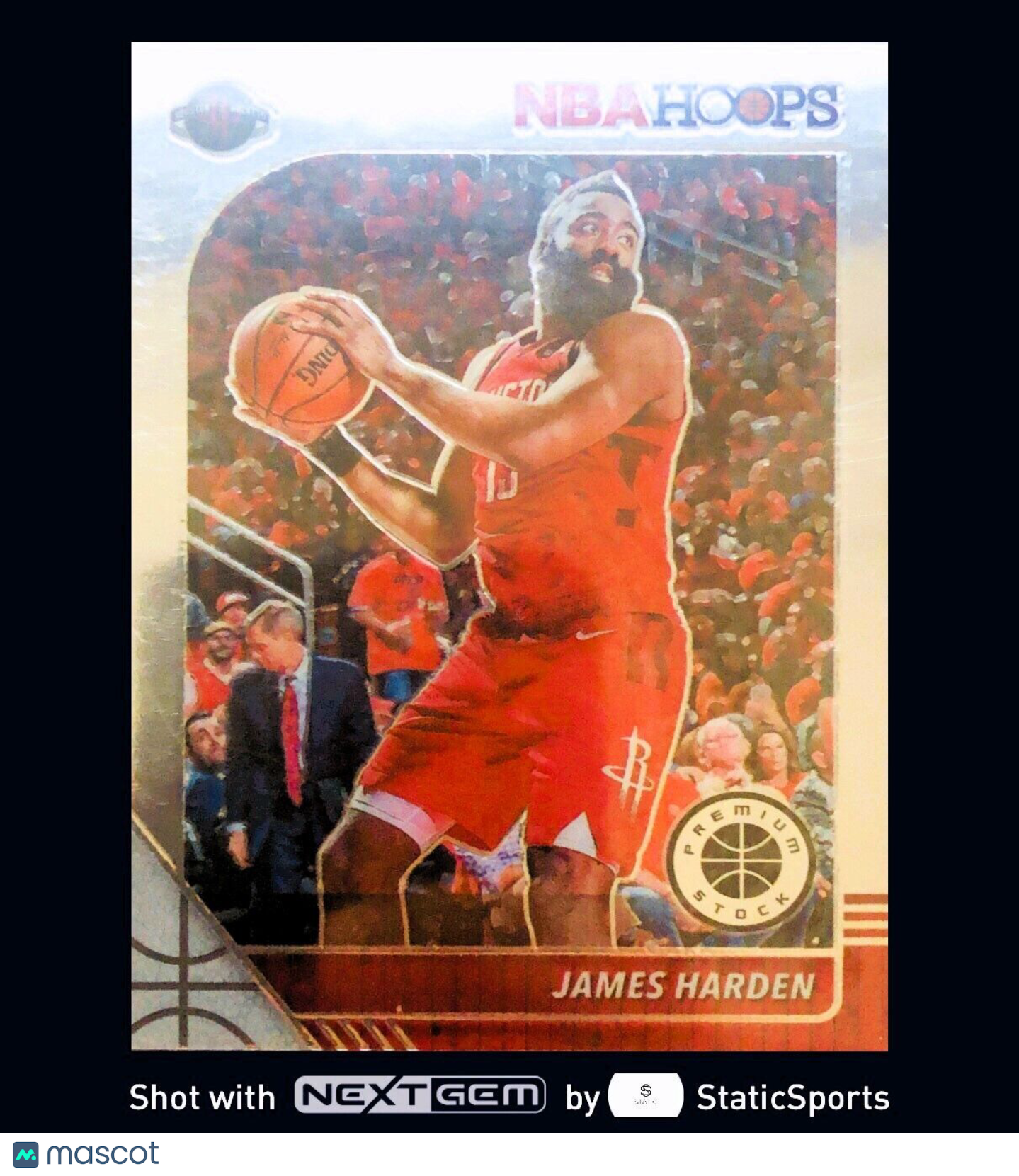 James Harden - 2019 Hoops Premium Stock-Base Set, #66