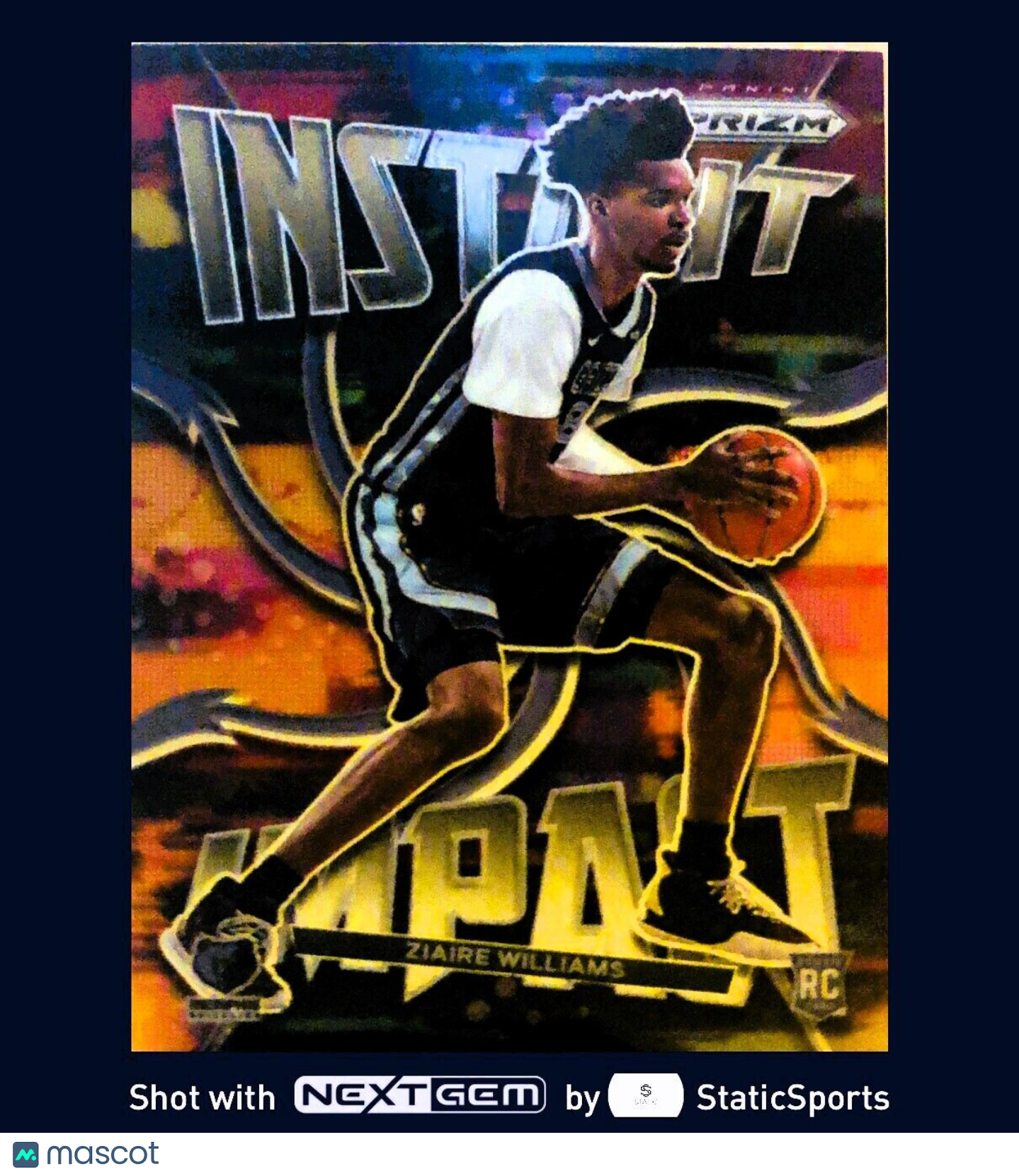 Ziaire Williams - 2021 Panini Prizm Draft Picks FOTL-Instant Impact #3