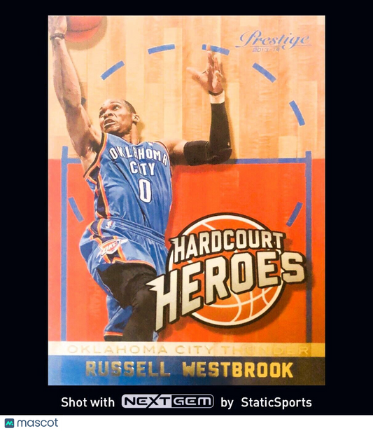 Russell Westbrook - 2013 Panini Prestige-Hard Court Hero, #19