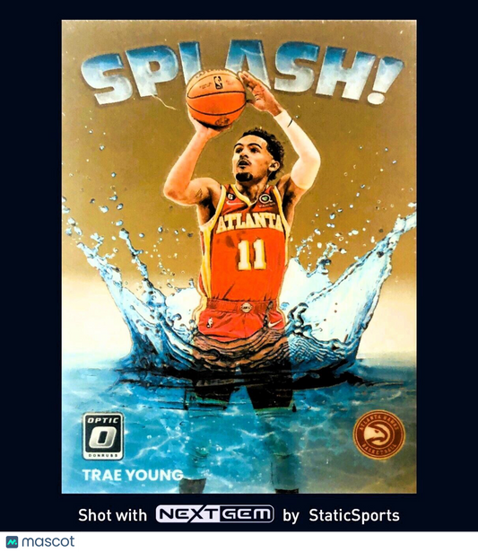 Trae Young - 2022 Donruss Optic-Splash, #9