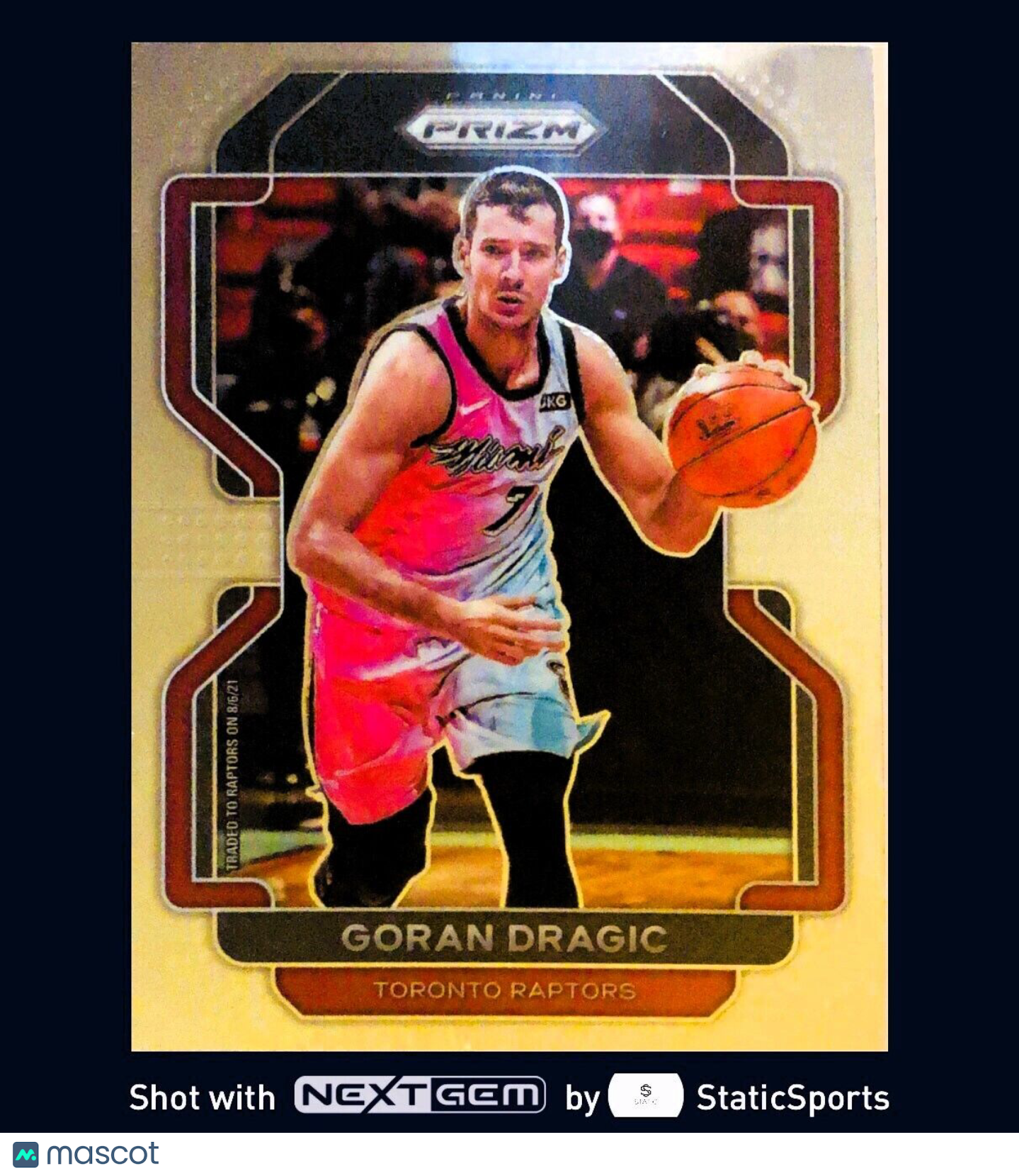 Goran Dragic - 2021 Panini Prizm-Base Set #204