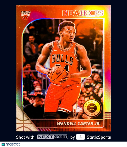 Wendell Carter Jr. - 2019 Hoops Premium Stock-Prizm Red, #29