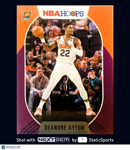 Deandre Ayton - 2020 NBA Hoops Purple, #198