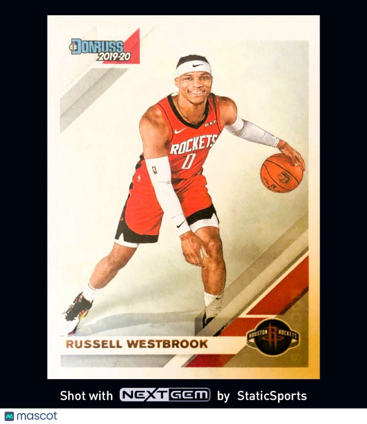 Russell Westbrook - 2019 Donruss-Base, #142