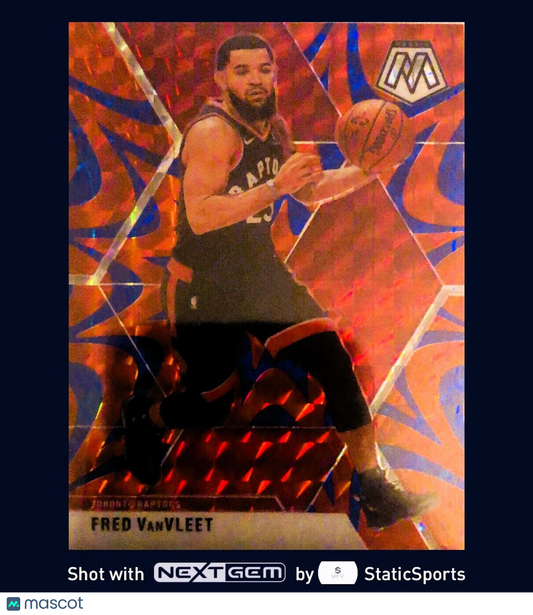 Fred VanVleet - 2019 Panini Mosaic-Prizm Mosaic Reactive Blue, #9