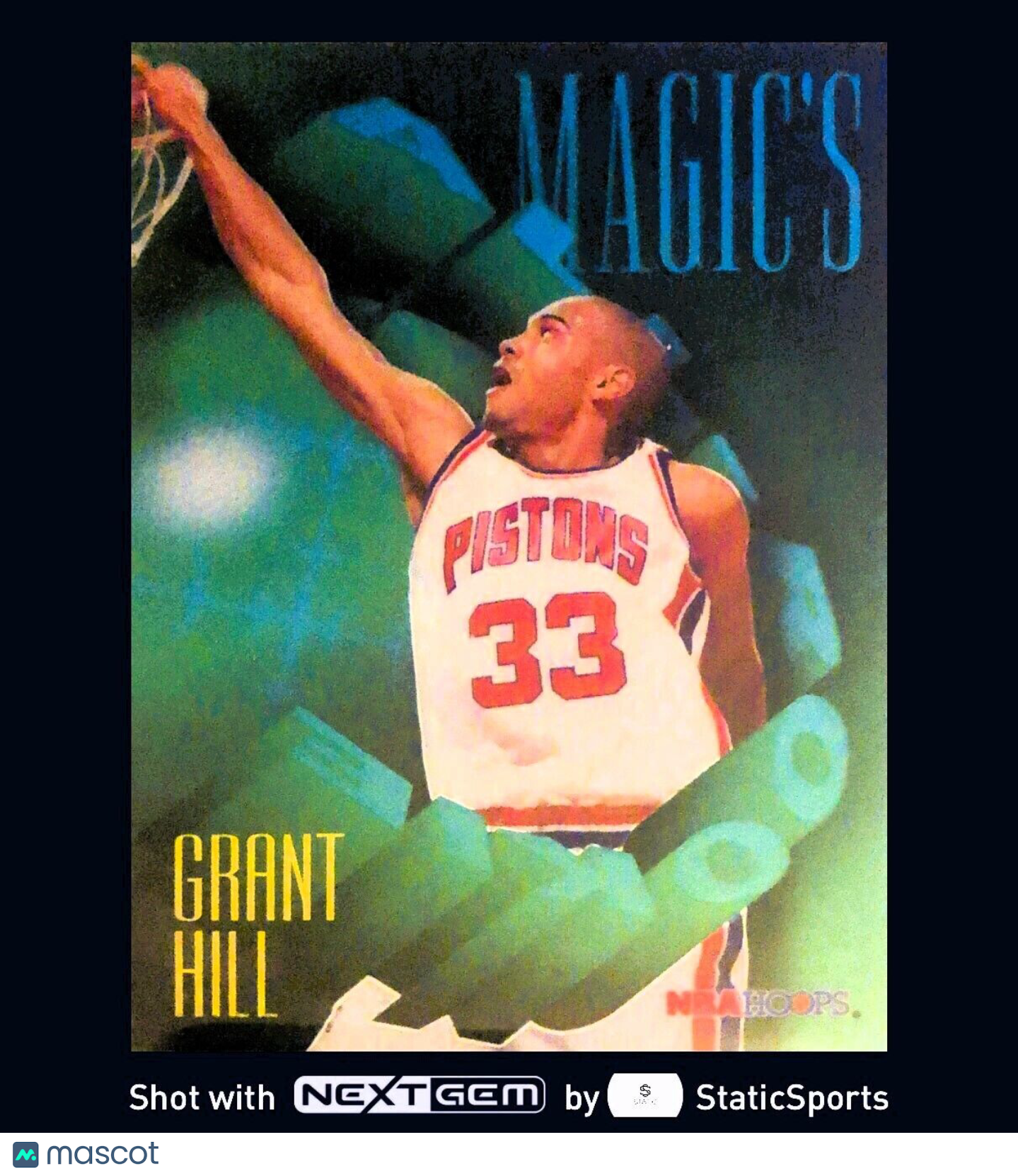 Grant Hill - 1994 Hoops Magics All-Rookie Team (Foil) #FAR-3