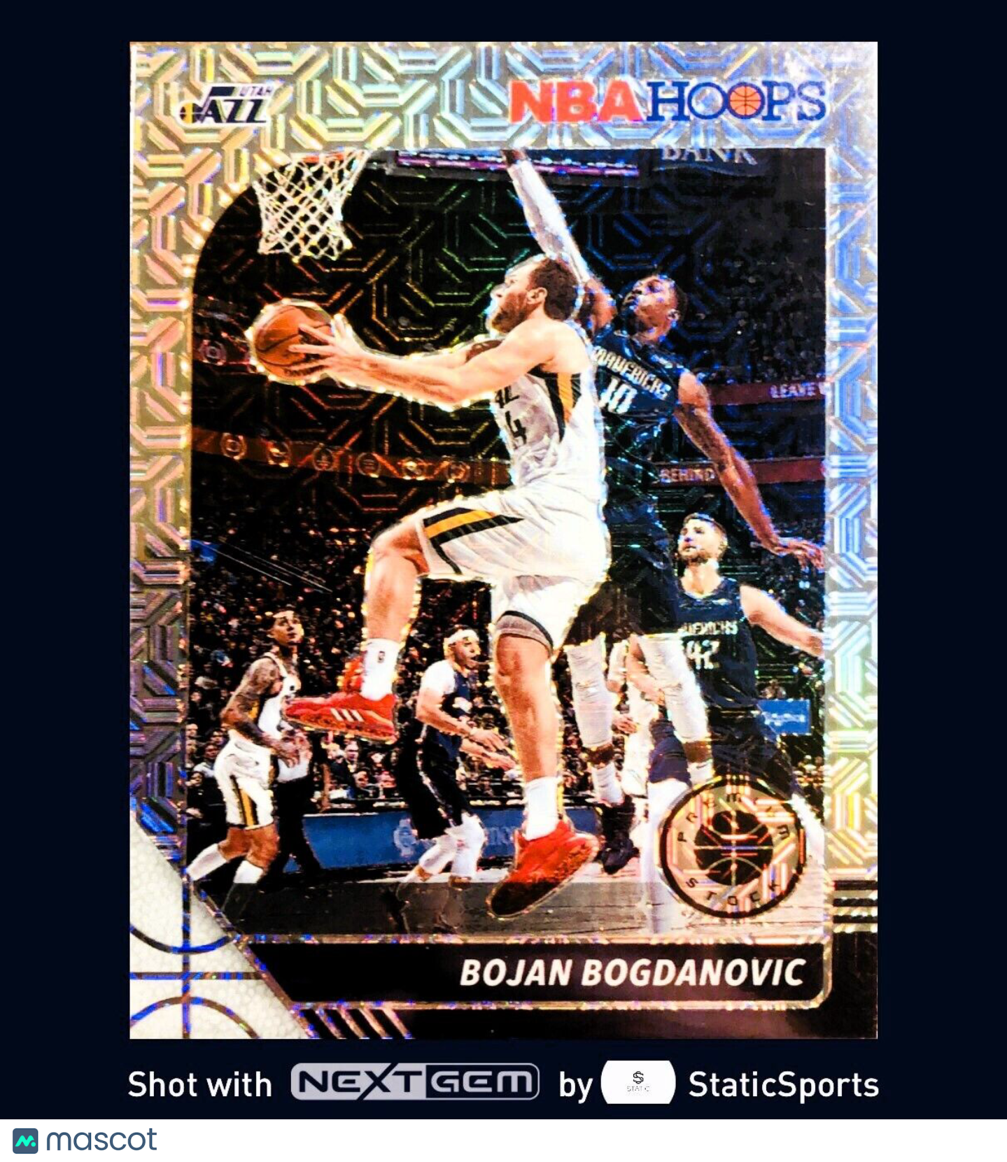 Bojan Bogdanovic - 2019 Hoops Premium Stock-Prizm Mojo Silver, #79