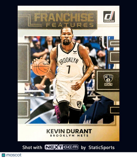 Kevin Durant - 2022 Donruss-Franchise Features, #2