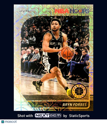 Bryn Forbes - 2019 Hoops Premium Stock-Prizm Mojo, #270