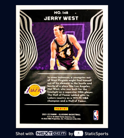 Jerry West  - 2021 Panini Illusions-Base Set, #148