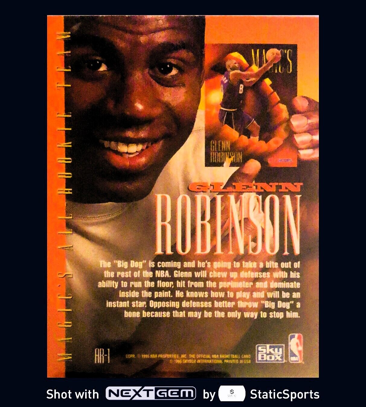 Glenn Robinson - 1994 Hoops #AR-1