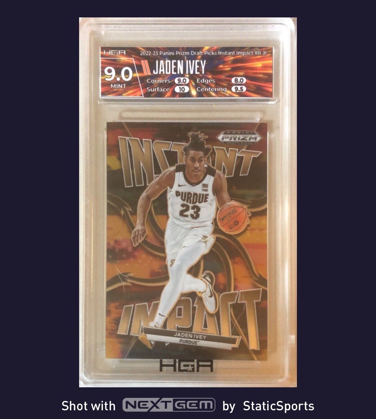 Jaden Ivey - 2022-23 Panini Prizm Draft Picks FOTL-Instant Impact #II-JI